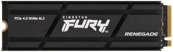 Внутренний SSD  Kingston   1TB  Fury Renegade PCIe x4, R/W - 7300/3900 MB/s, (M.2), 2280, w/Heatsink