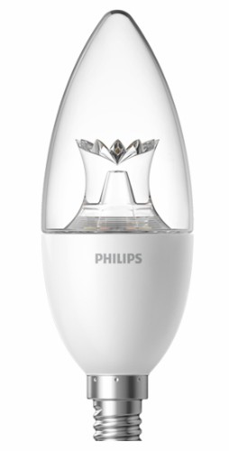 Лампа светодиодная XIAOMI Philips RuiChi Candle Light Bulb (Transparen)