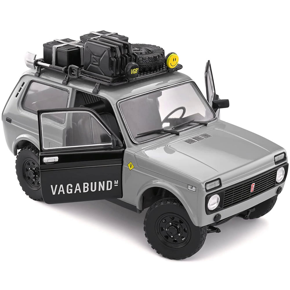 Модель автомобиля SOLIDO 1:18 scale Lada Niva Vlada Grey 1980