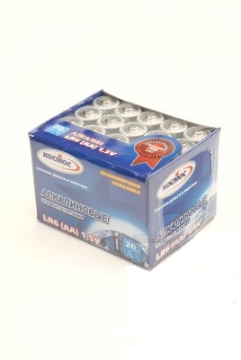Элемент питания КОСМОС  LR6 20BOX  (б/б) (20/640)