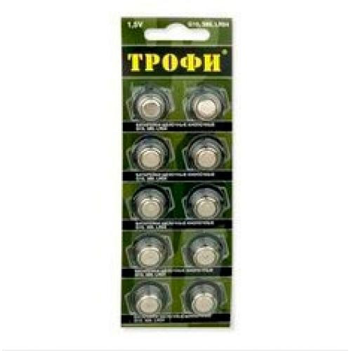 Элемент питания Трофи G10 (389) LR1130, LR54 ENERGY POWER Button Cell (200/1600/123200)