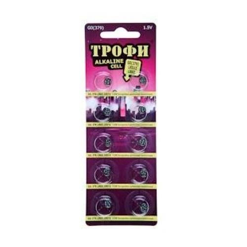 Элемент питания Трофи G12 (386) LR1142, LR43 ENERGY POWER Button Cell (200/1600/140800)