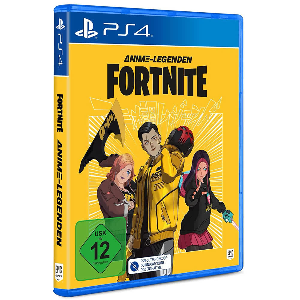 Fortnite Anime Legends Pack (Download Code only) [PS4, английская версия]