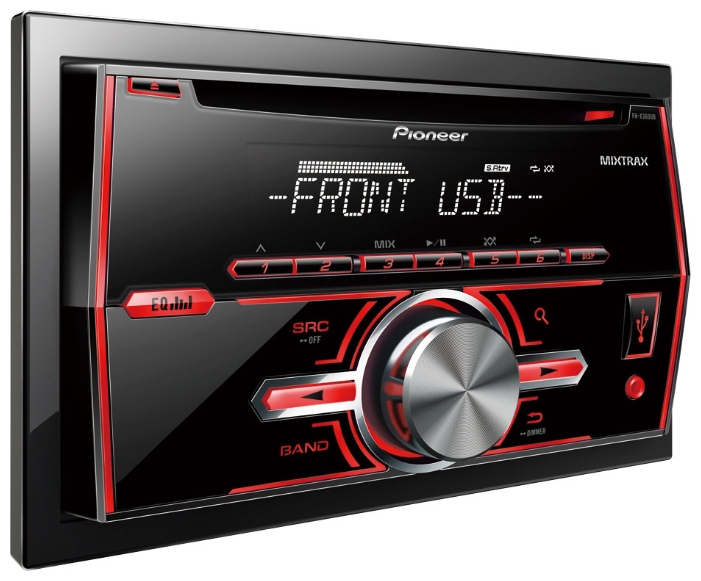 PIONEER FH-X380UB 2-x DIN USB iPod/iPhone мультицвет