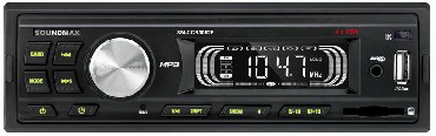 SOUNDMAX SM-CCR3052F  радио USB + SDcard  green