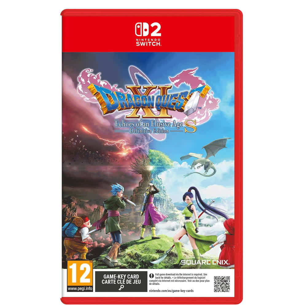 Dragon Quest XI:S: Echoes of an Elusive Age - Def. Ed. (Game-Key Card) [Switch 2, английская версия]