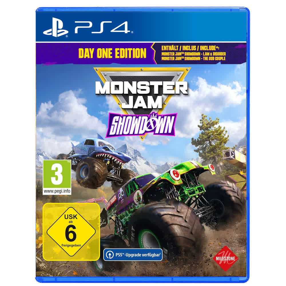 Monster Jam Showdown - Day One Edition [PS4, английская версия]