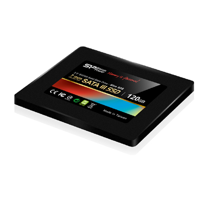 Внутренний SSD  Silicon Power  120GB  S55, SATA-III, R/W - 550/500 MB/s, 2.5", PS3108, TLC