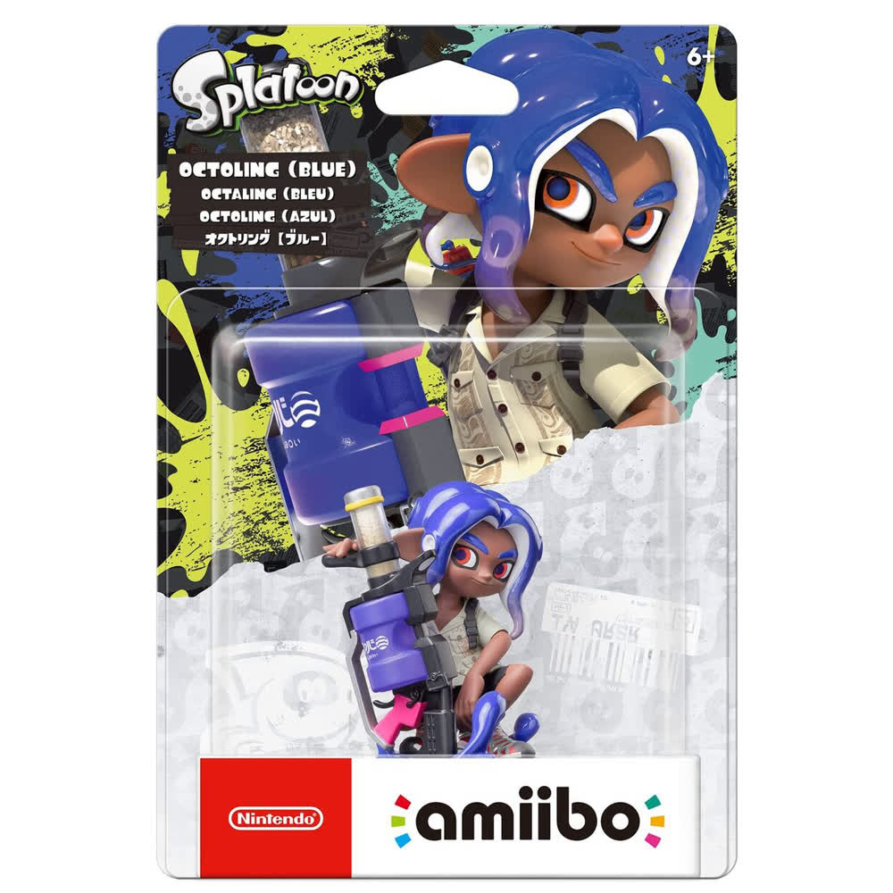 Octoling Blue (Splatoon коллекция) (JPN) [Nintendo Amiibo Character]