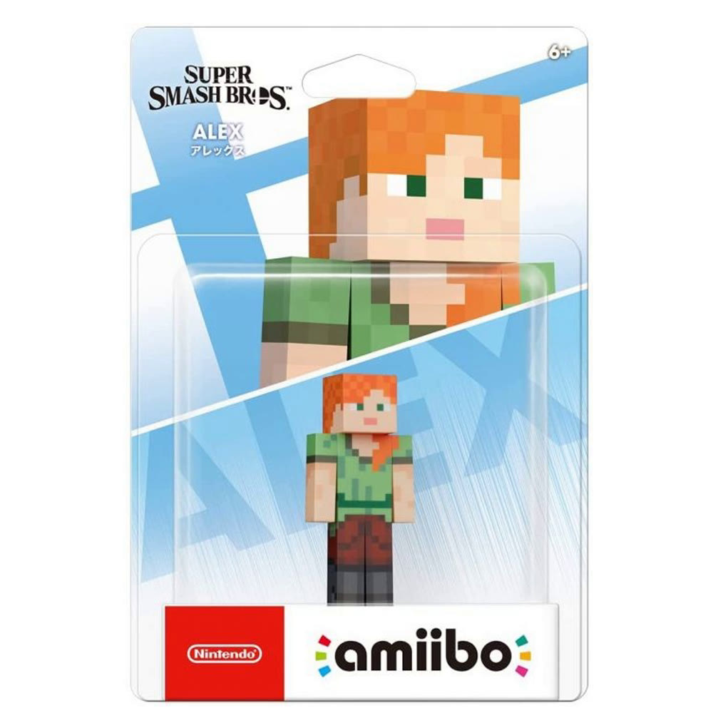 Minecraft: Alex (Super Smash Bros. коллекция) (JPN) [Nintendo Amiibo Character]