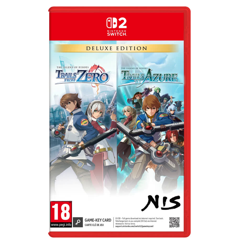 The Legend of Heroes: Trails from Zero / Trails to Azure - Deluxe Ed. [Switch 2, английская версия]