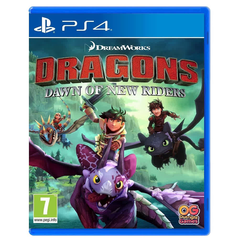 DreamWorks Dragons Dawn of New Riders [PS4, английская версия]