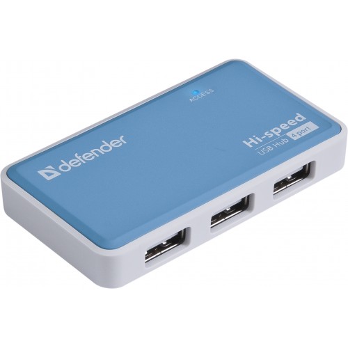 Разветвитель DEFENDER QUADRO POWER USB 2.0,4 порта (1/50)