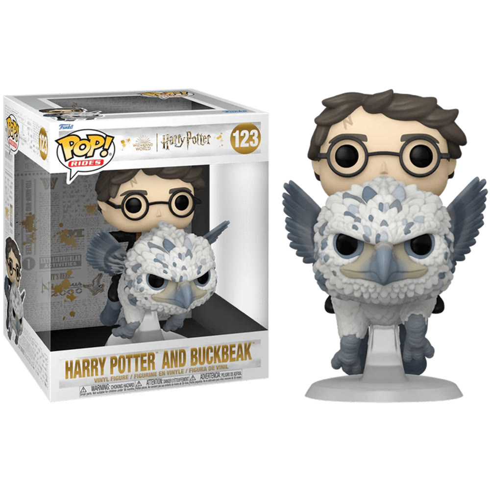 Фигурка Funko Pop! Rides Deluxe: Harry Potter POA - Harry Potter and Buckbeak (123)