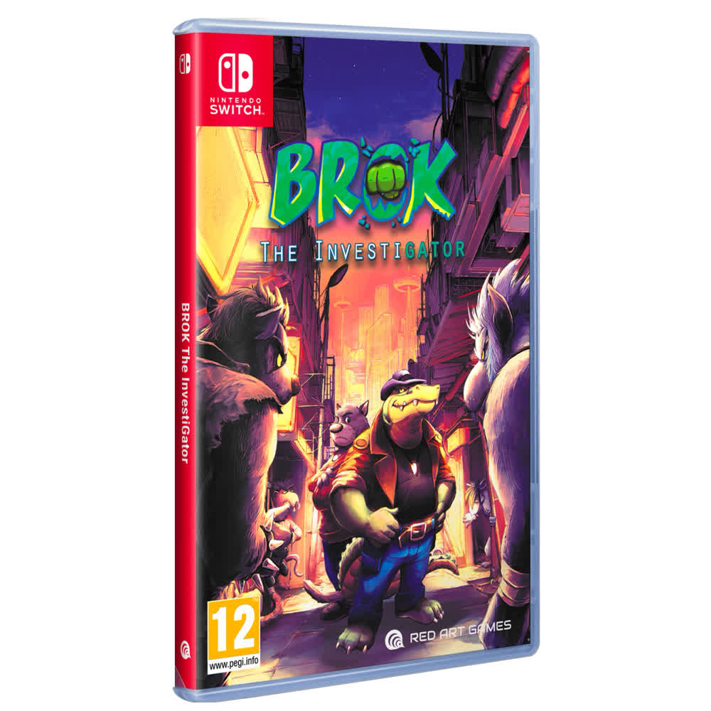 BROK The Investigator [Nintendo Switch, русские субтитры]