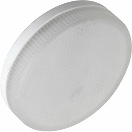 Лампа светодиодная ECOLA Light GX53 6,0W Tablet 220V 2800K 27x75 матовое стекло 30000h (1 из ч/б уп.