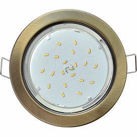 Светильник ECOLA GX53 H4 Downlight встраиваемый без рефлектора Черненая бронза 38x106 ЦЕНА ЗА УПАКОВ