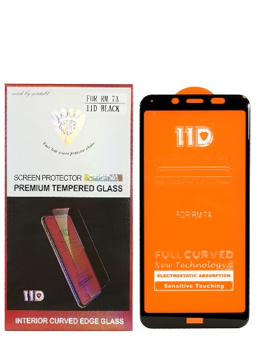 Защитное стекло Mietubl для Xiaomi Redmi 7A, Full Screen, 0.33 мм, 11D, Curved Edge, закругленный кр