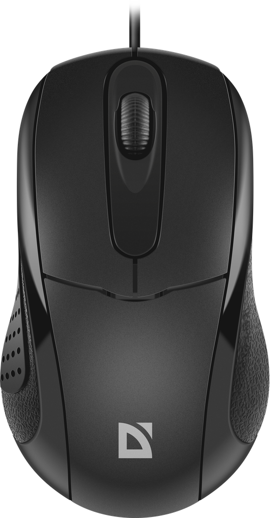 Мышь проводная DEFENDER Standard MB-580, 3 кнопки,1000 dpi, черный (1/100)
