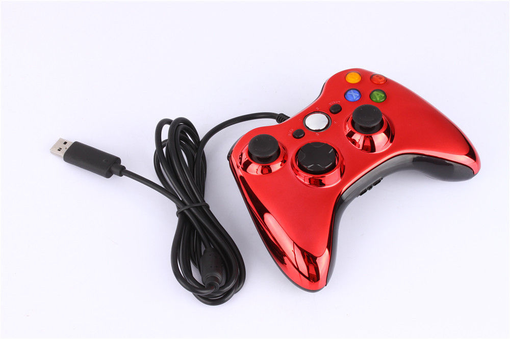 Джойстик X-BOX 360 Wired Controller Chrome Red