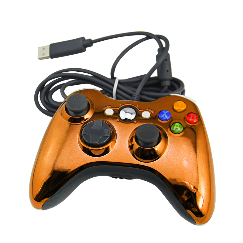 Джойстик X-BOX 360 Wired Controller Chrome Orange