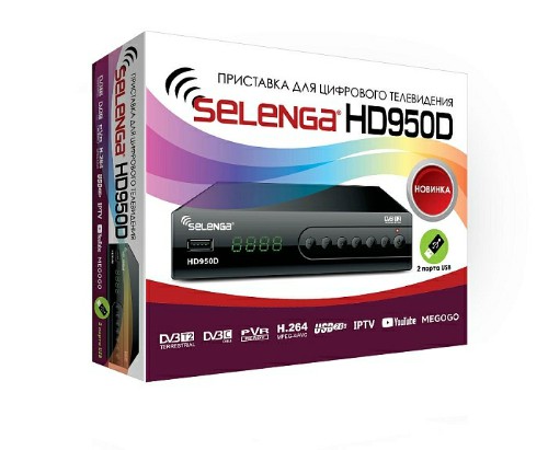 Цифровая приставка DVB-T2 SELENGA HD950D (1/20)