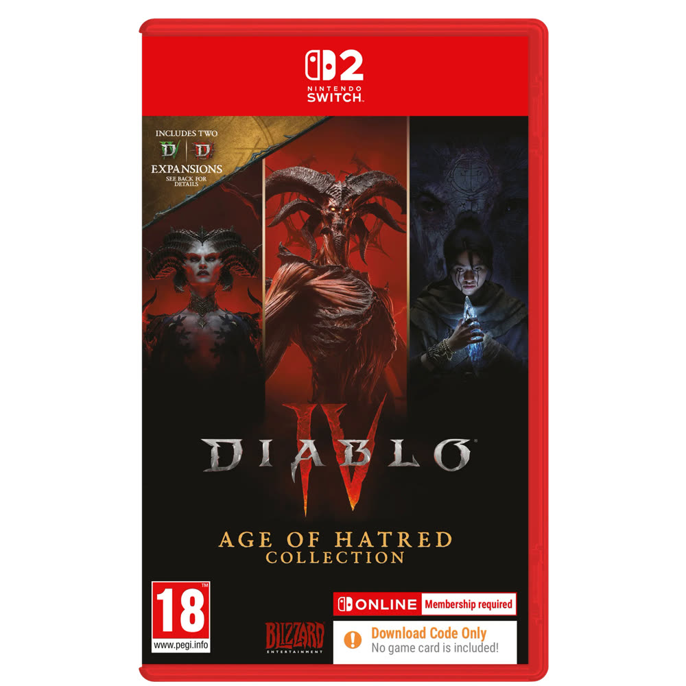 Diablo IV: Age of Hatred Collection (Code in a box) [Switch 2, русские субтитры]