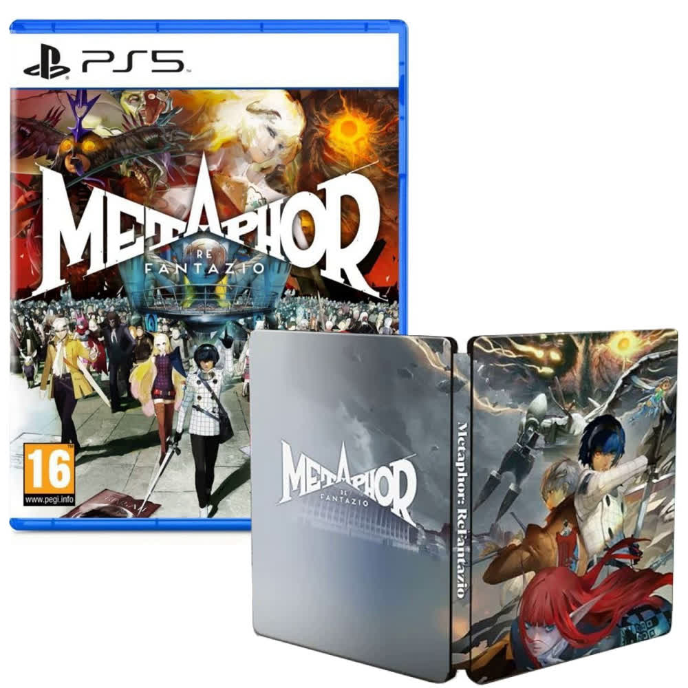 Metaphor: ReFantazio + Steelbook [PS5, русские субтитры]