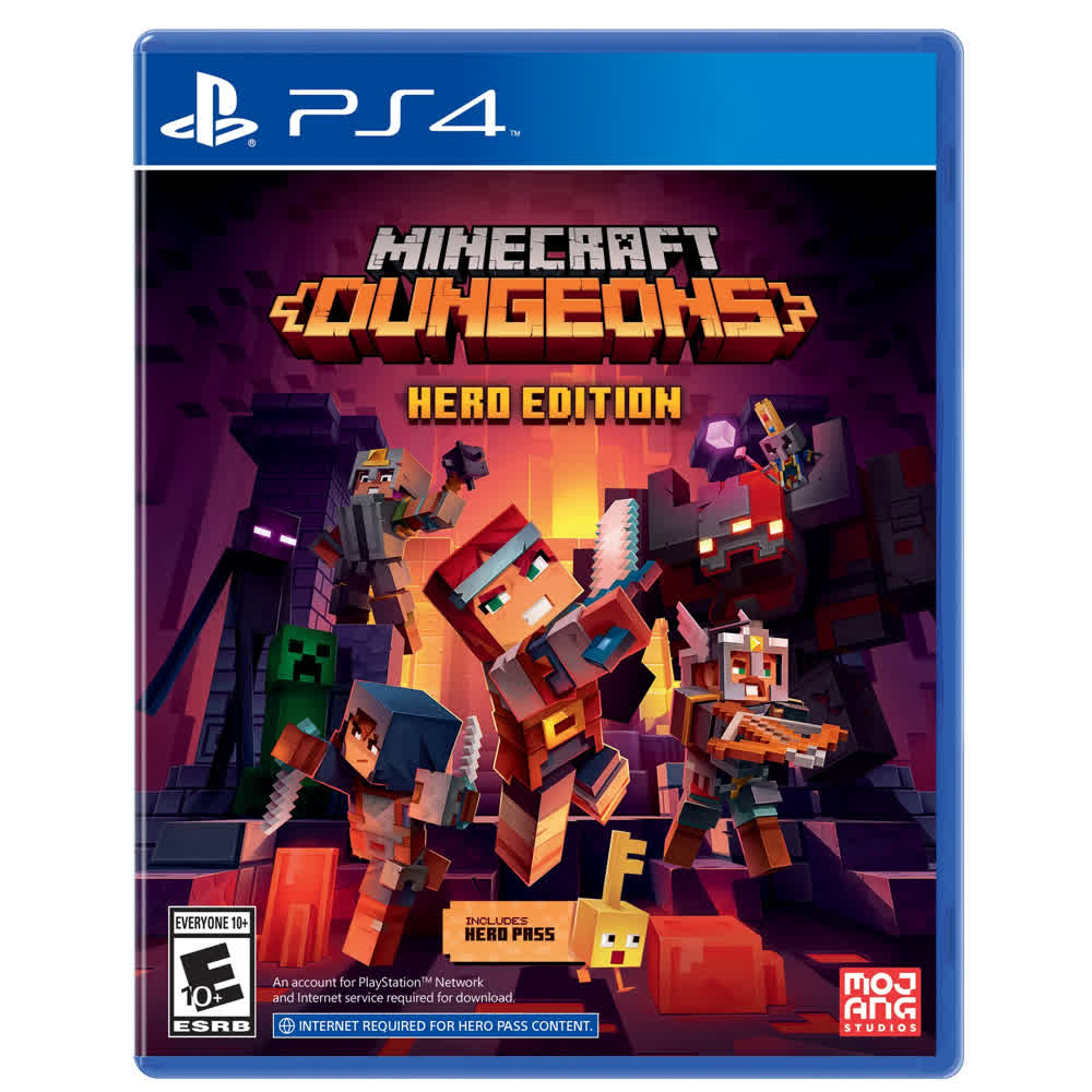 Minecraft Dungeons - Hero Edition [PS4, русские субтитры]