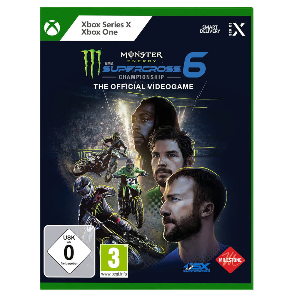 Monster Energy Supercross - The Official Videogame 6 [Xbox, английская версия]