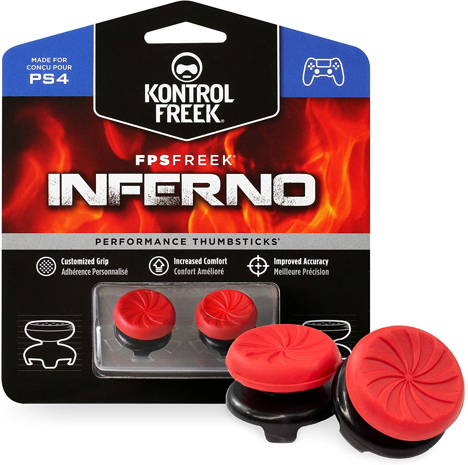 Насадка PS4 KontrolFreek FPS Freek Inferno |30