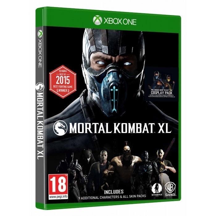 Mortal Kombat XL (R-2) [Xbox One, русская версия]