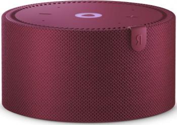 Умная колонка Yandex Станция Мини без часов Алиса 10W 1.0 BT 10м (YNDX-00021R), красный (1/12)