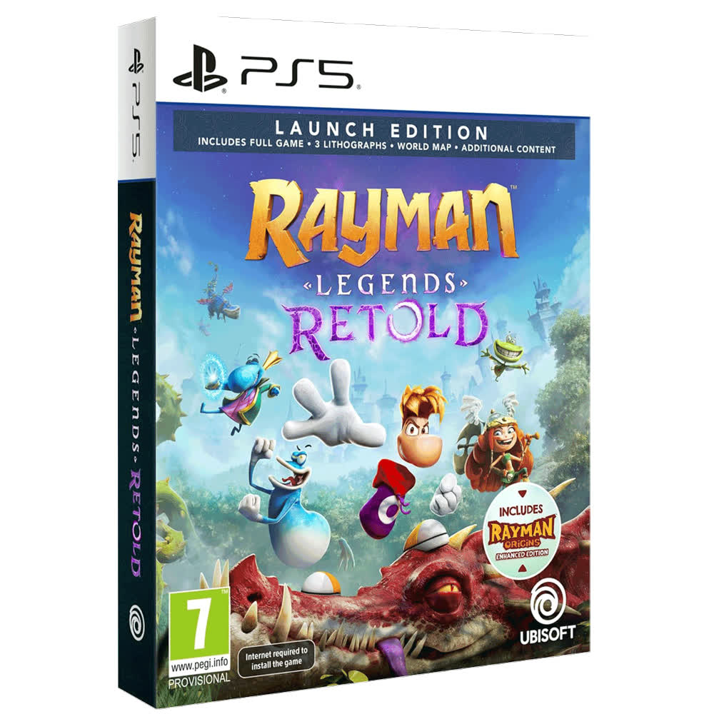 Rayman Legends Retold - Launch Edition [PS5, русские субтитры]