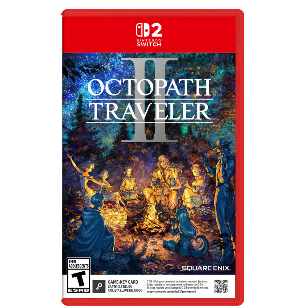 Octopath Traveler II (Game-Key Card) [Switch 2, английская версия]