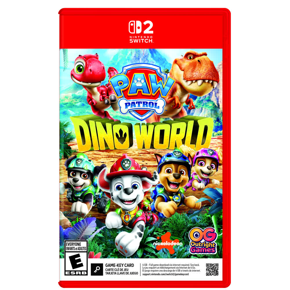 PAW Patrol: Dino World (Game-Key Card) [Switch 2, английская версия]