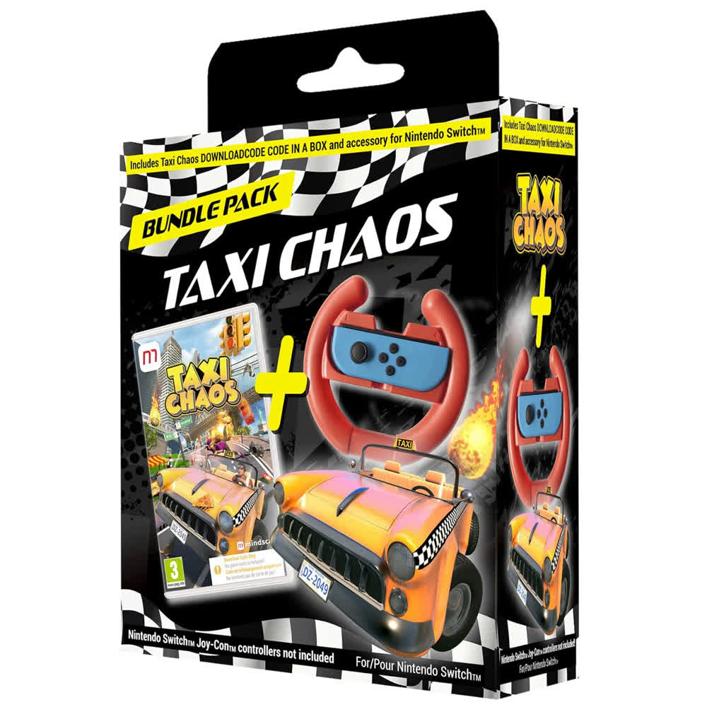 Taxi Chaos Bundle Pack (Code in a Box) [Nintendo Switch, русская версия]