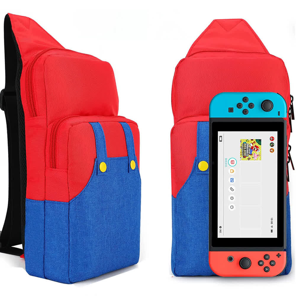 Сумка Nintendo Switch Go Pack Super Mario Overalls