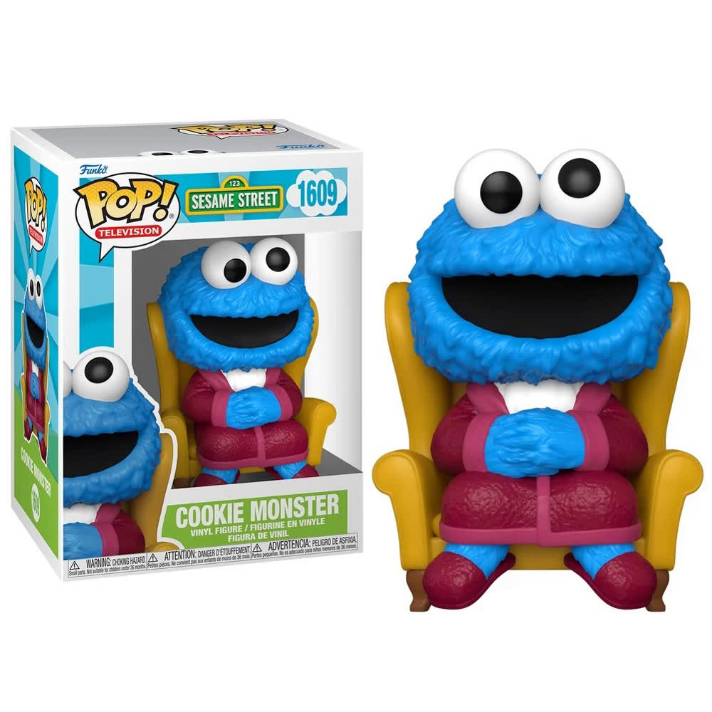 Фигурка Funko Pop! Television: Sesame Street (Series 3) - Cookie Monster (1609)