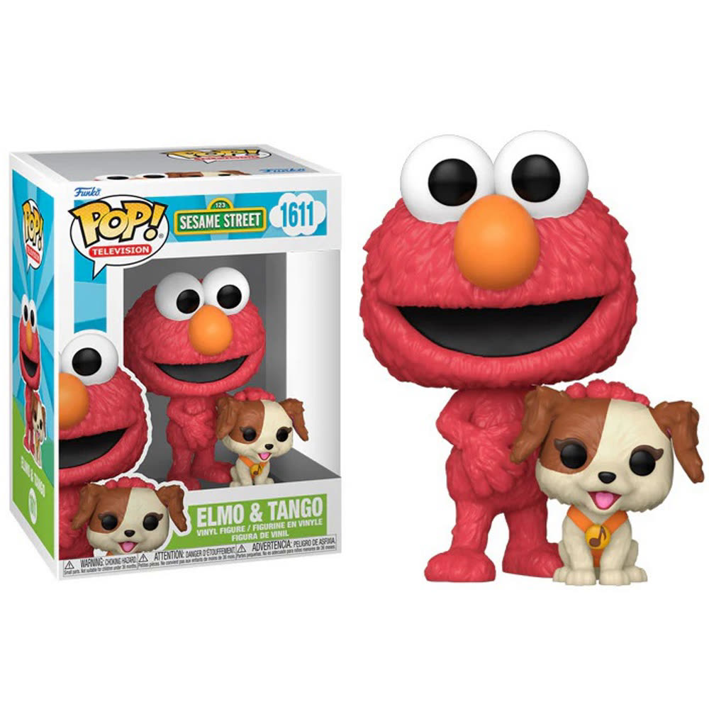 Фигурка Funko Pop! Television: Sesame Street (Series 3) - Elmo & Tango (1611)