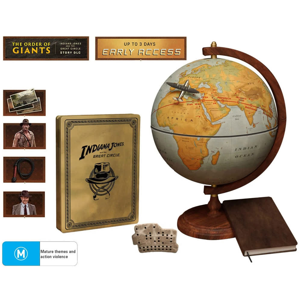 Indiana Jones and the Great Circle - Collect. Ed. (Code in a Box) [Xbox Series X, русские субтитры]