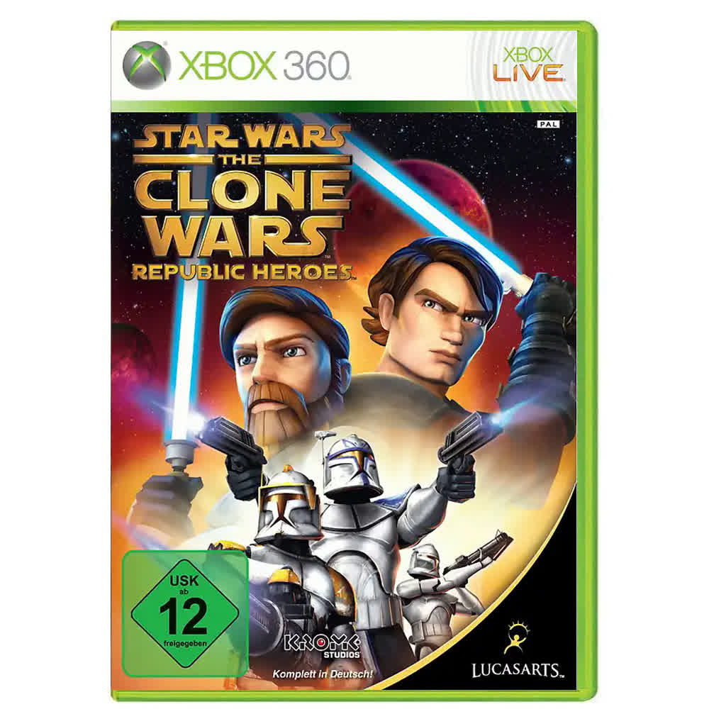 Star Wars the Clone Wars: Republic Heroes [Xbox 360, английская версия]