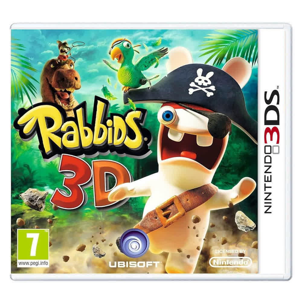 Rabbids 3D [3DS, английская версия]