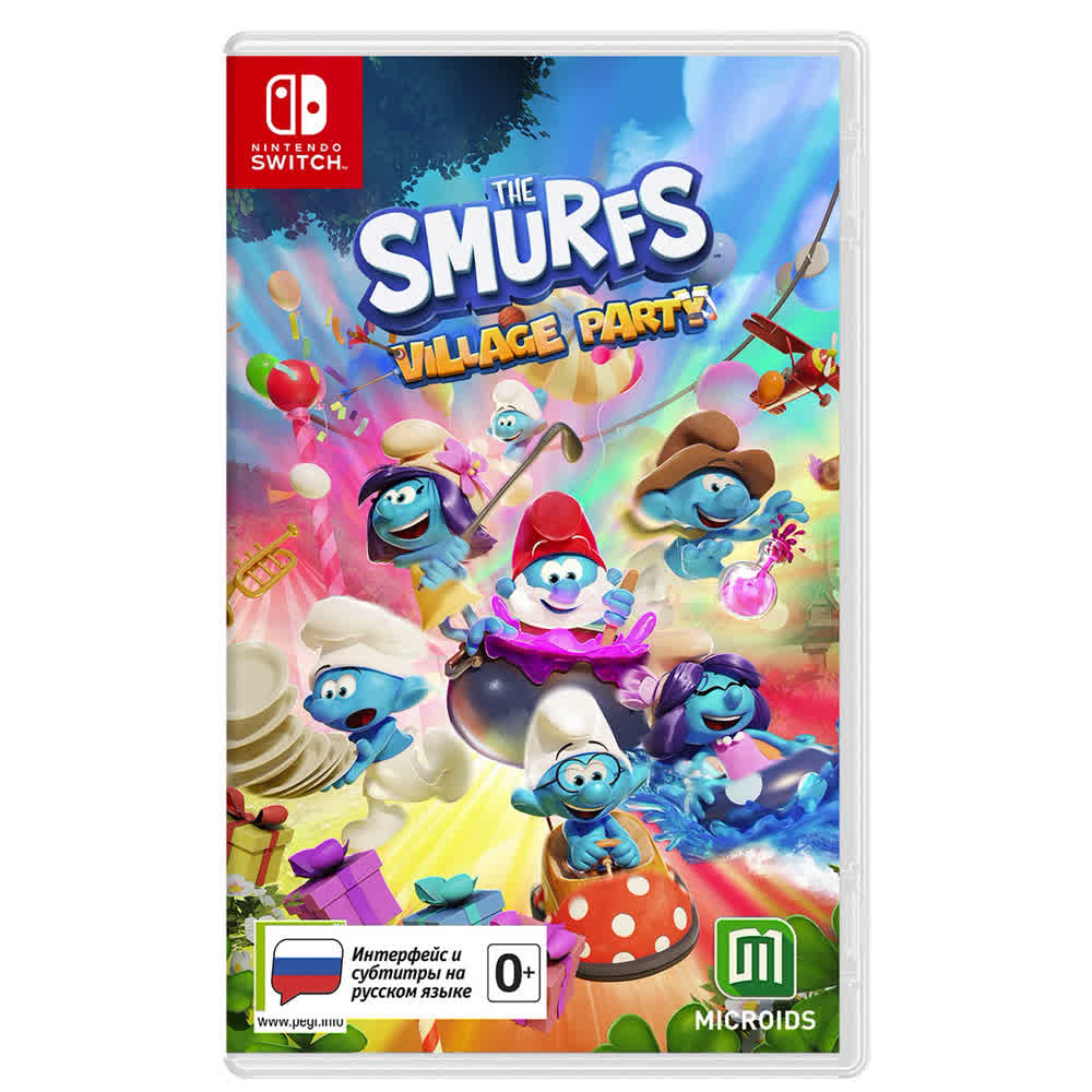 The Smurfs - Village Party [Nintendo Switch, русские субтитры]