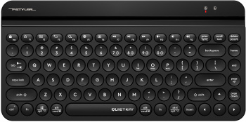Клавиатура беспроводная A4TECH Fstyler FBK30 USB BT/Radio slim Multimedia (FBK30  BLACK), черная (1/