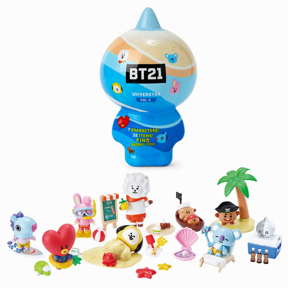 Набор минифигурок BT21 - Universtar Collectable Mini Figures Blind Pack, Vol.2