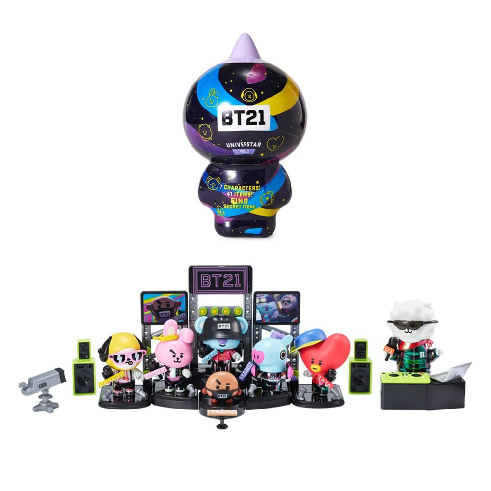 Набор минифигурок BT21 - Universtar Collectable Mini Figures Blind Pack, Vol.3