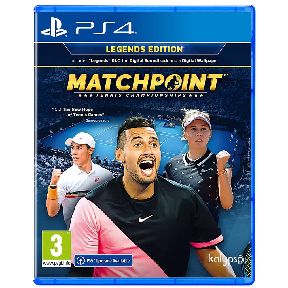Matchpoint Tennis Championship - Legend Edition [PS4, русские субтитры]