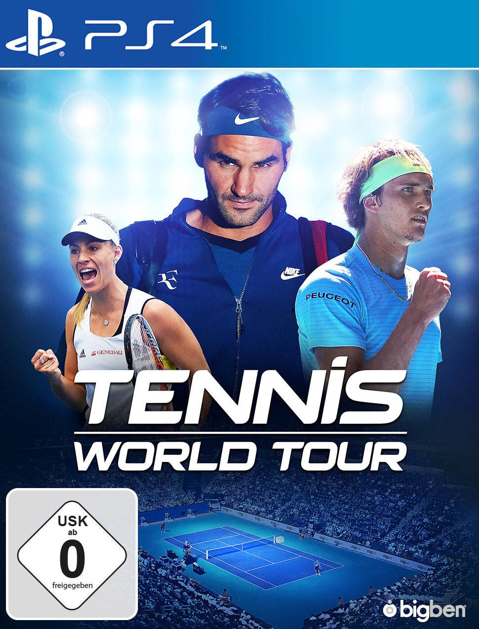 Tennis World Tour [PS4, русские субтитры]