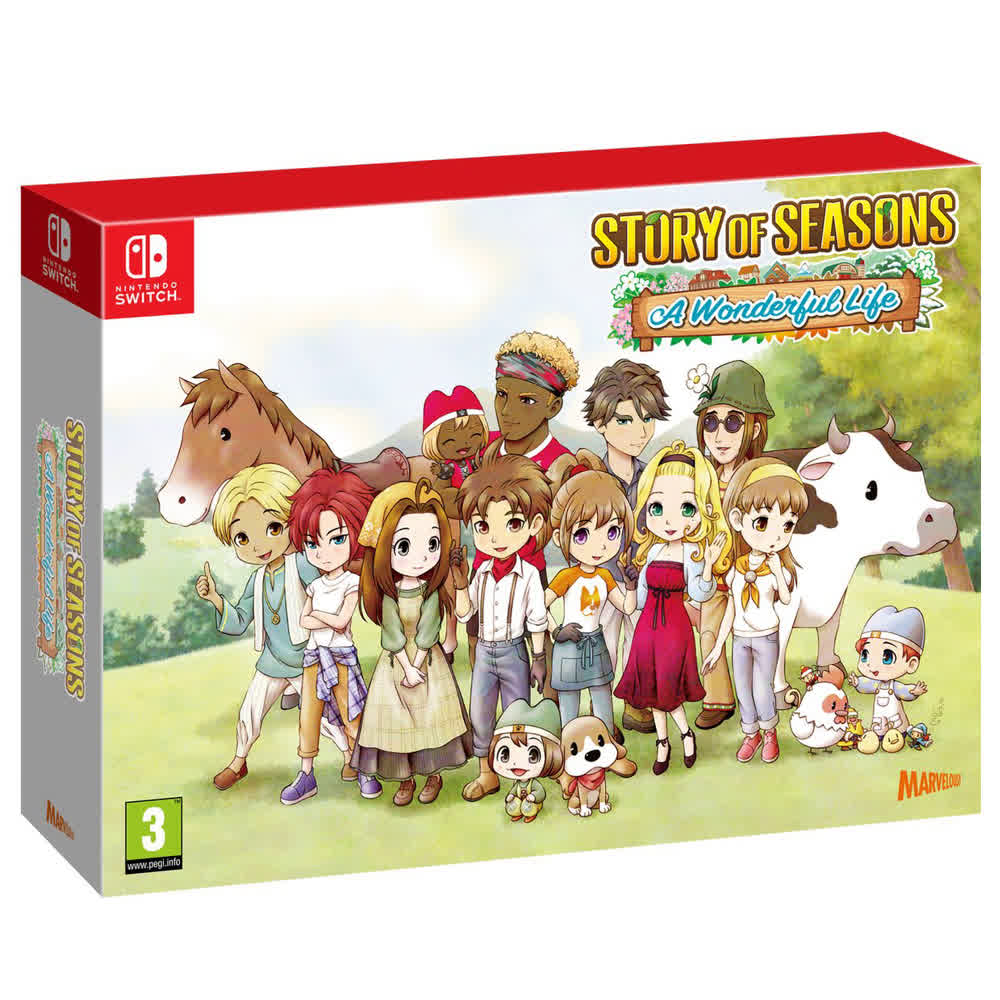 Story of Seasons: A Wonderful Life - Limited Edition [Nintendo Switch, английская версия]
